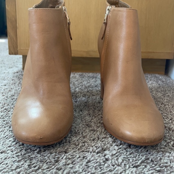 Sam Edelman Soft Leather Booties Ankle Boots Shoes 4” Heels Size 8.5 - Picture 3 of 9
